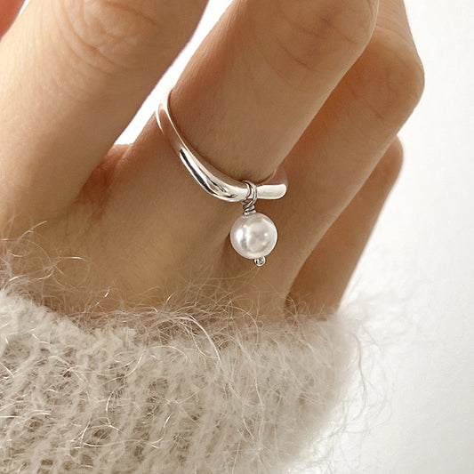 ANILLO PEARL SILVER